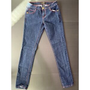 Vintage Southpole Jeans Women's Skinny Fit Size 5 - Y2K - Embroidered Logo‎